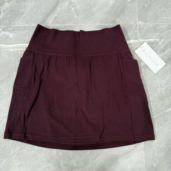Women’s Athleta Salutation Stash High Rise 16 1/2” Athletic Skort Size Small - Picture 2 of 15